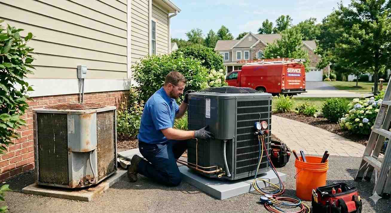 AC Replacement in Manassas & Northern, VA. Turner’s Service Company
